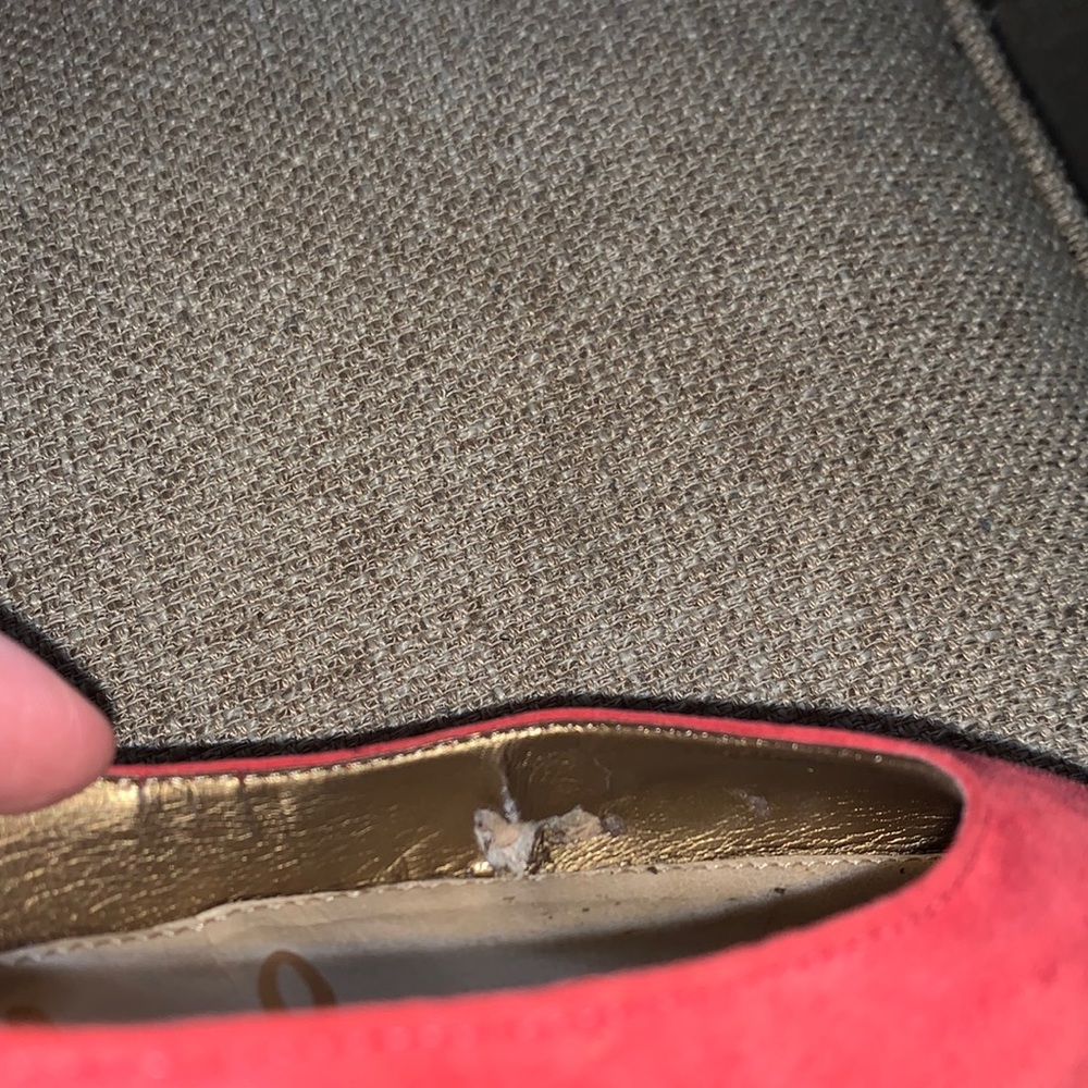 Sam Edelman Suede Rae Pointy Toe Flat - Picture 9 of 12